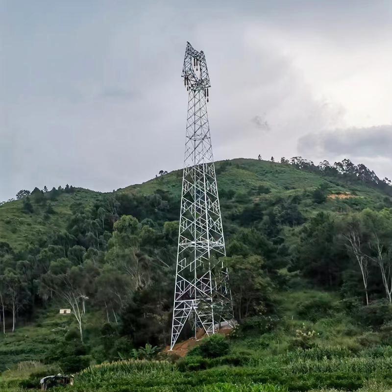 हाई वोल्टेज पावर टॉवर ट्रांसमिशन लाइन टॉवर